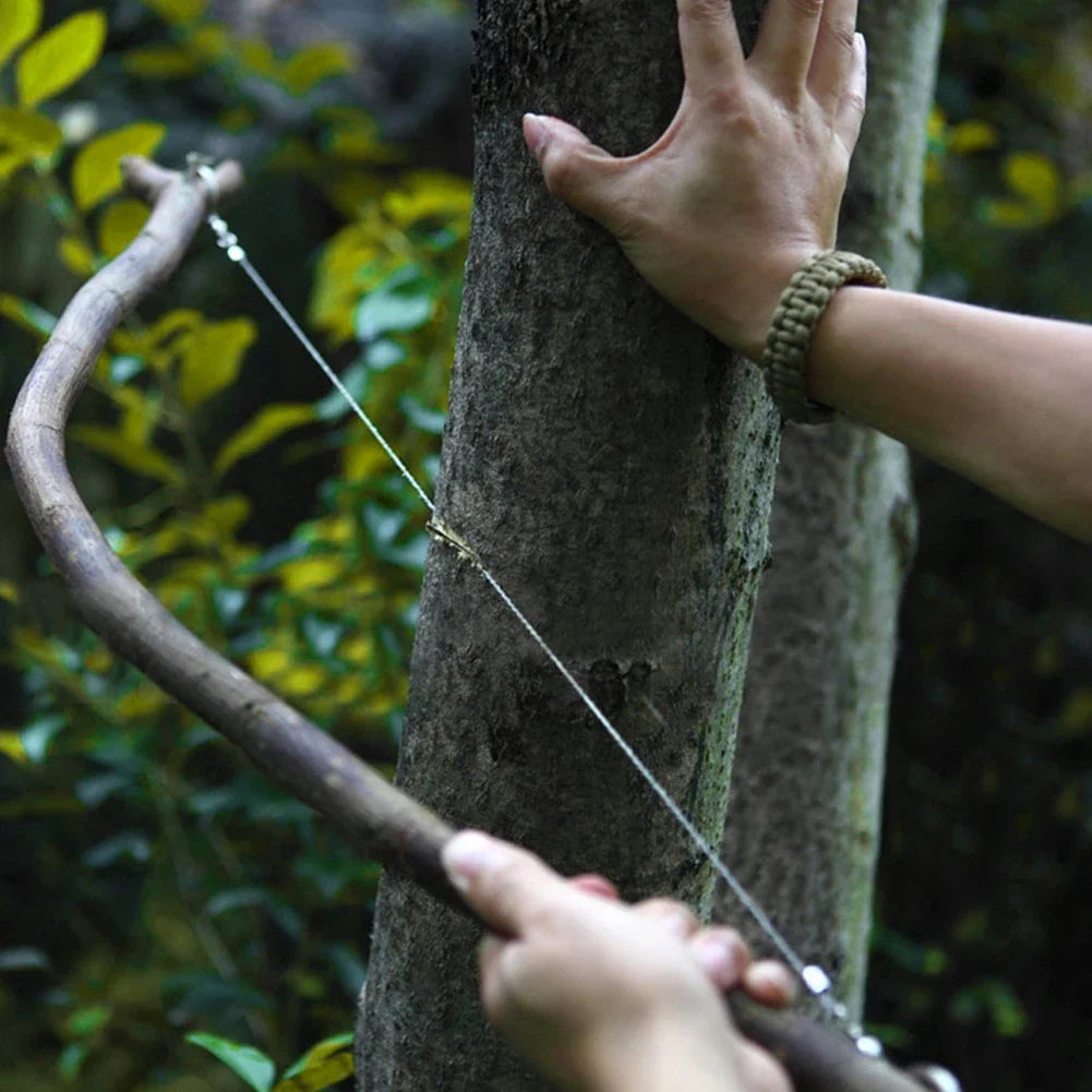 Portable Stainless Wire Survival Saw